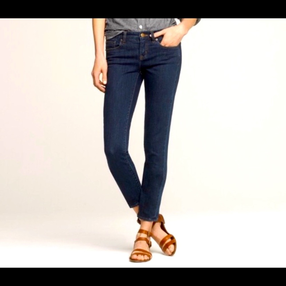 J. Crew Stretch Toothpick Jeans